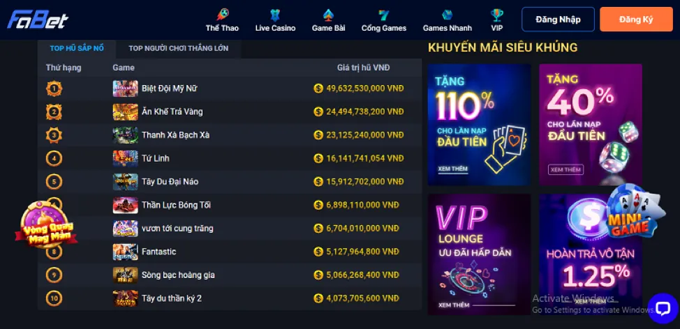 Game Bắn Cá Đa Người Chơi